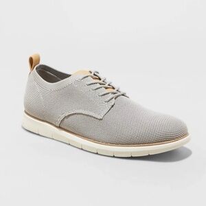 Goodfellow & Co Mens Kev Knit Dress Shoes Gray 9.5M